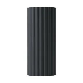 Applique murale en aluminium noir 15 cmDonna Wall