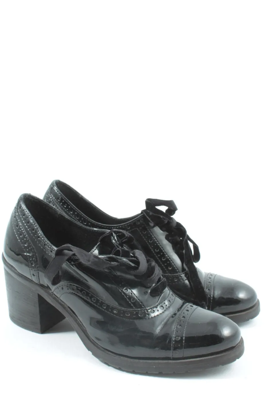 Bagatt Chaussures Richelieu noir style mouillé