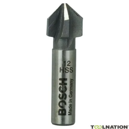 Bosch Bleu Accessoires 2608596371 Fraise HSS 12.0 mm Queue cylindrique