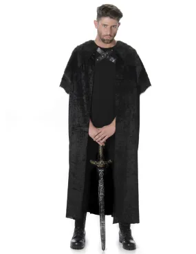 Cape avec fourrure homme : Deguise-toi, achat de Accessoires