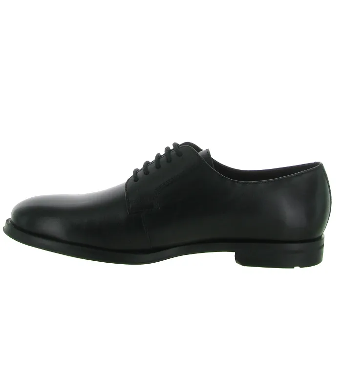 chaussures a lacets - Cérémonie - homme - Cuir - Noir - Geox