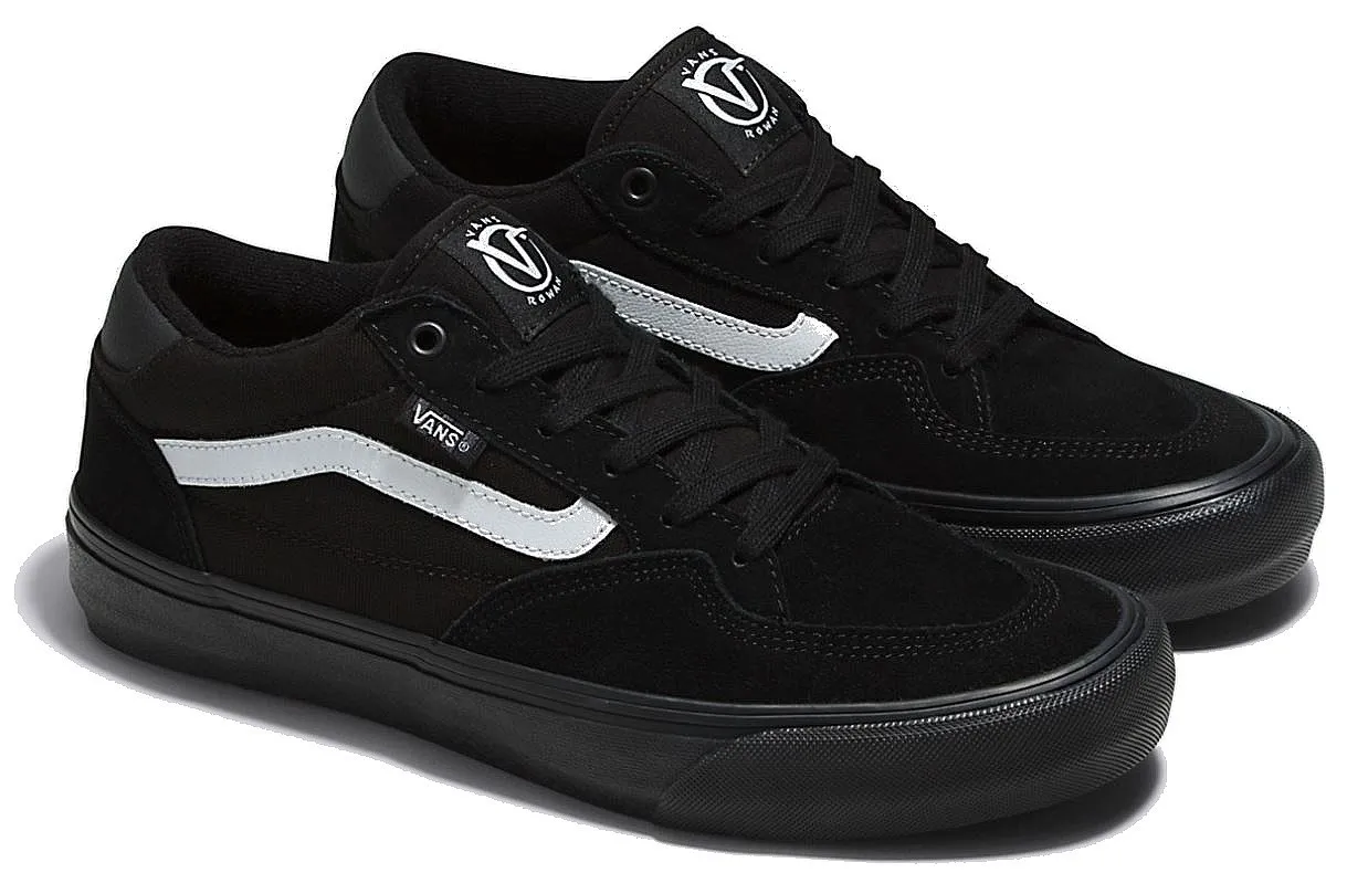 chaussures Vans Rowan - Black/Black/White - men´s