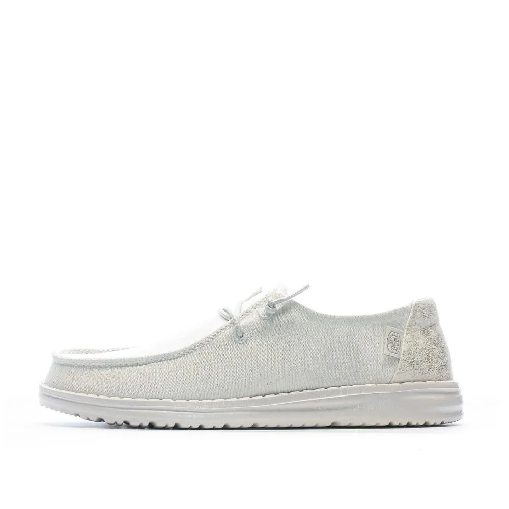 Chaussures Écru Pailettée Femme Hey Dude Wendy Glitter
