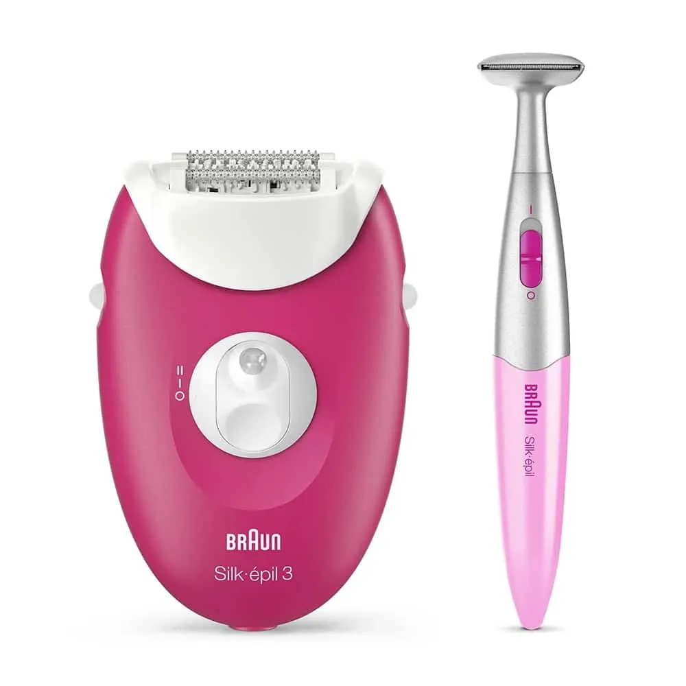 Épilateur 2en1 Avec Technologie SoftLift Tips Et 2 Accessoires Braun Silk