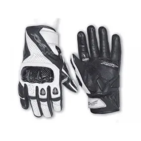 Gants RST Ladies Stunt III CE femme cuir/textile - blanc taille 7/M