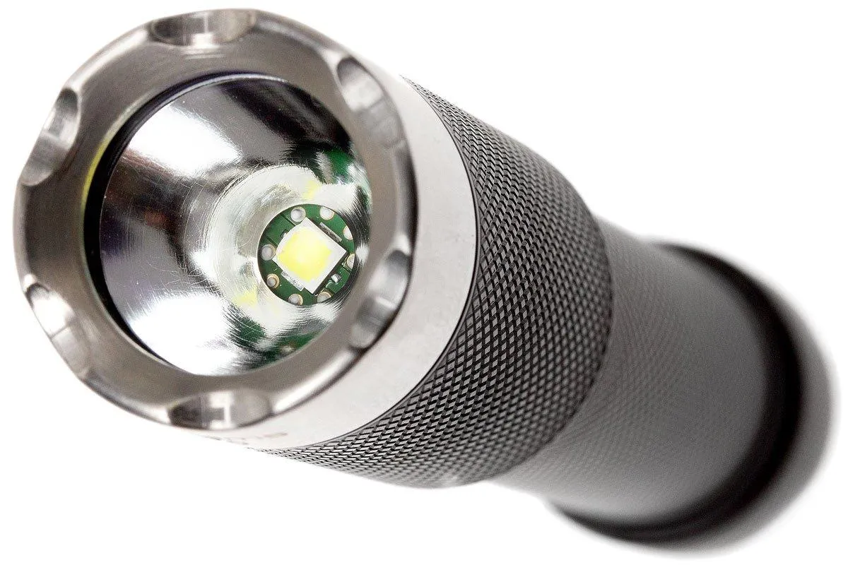 HDS systems EDC Custom lampe de poche LED, 325 lumen, interrupteur rotatif