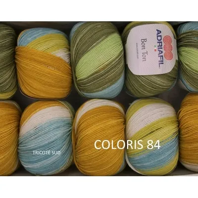 Kit tricot top Asphodèle version Bon Ton
