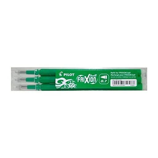 Recharges friXion Ball (BLS-FR7) Vert - Set de 3