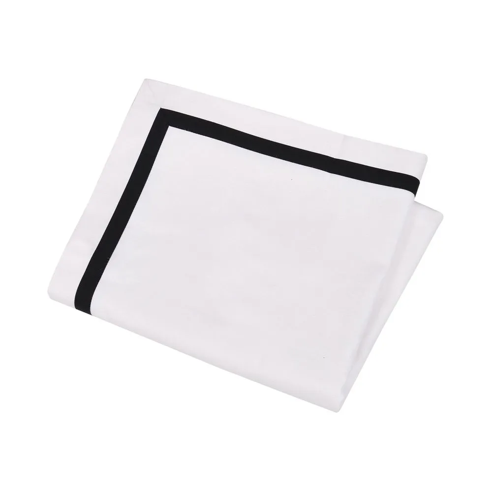 Tablecloth black stripes